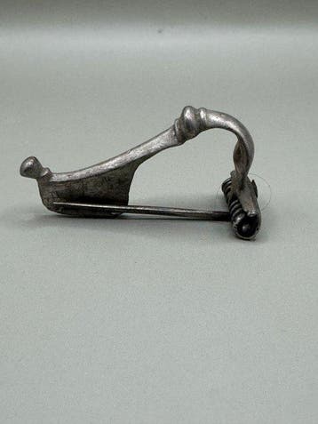 Oud-Romeins Zilver Fibula - 42 mm