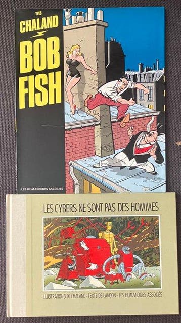 Yves Chaland - Bob Fish + Les Cybers ne sont pas des hommes, Nieuw