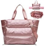 Sporttas voor dames - strandtas met rits - fitnessmathouder, Verzenden, Nieuw, Schoudertas