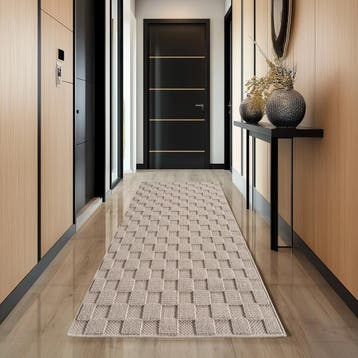 Modern Vloerkleed | Helix | Gevlochten | Beige | 240x340 cm, Verzenden, Nieuw