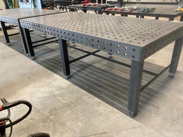 Online veiling: Stalen lastafel 2985 x 1470 x 970 mm, Doe-het-zelf en Verbouw, Werkbanken, Nieuw