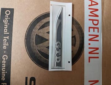 Zijscherm Embleem Links Volkswagen Golf 7 GTD (Emblemen), Verzenden, Nieuw