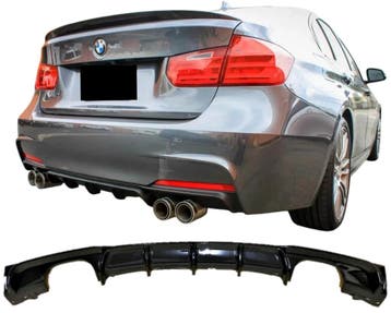 Diffuser | geschikt voor BMW | 3-serie 2012-2019 F30 sedan /, Verzenden, Nieuw, BMW