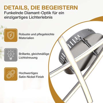 LED Plafondlamp Trekant 3 Spots (Lampen, Interieur), Verzenden, Nieuw