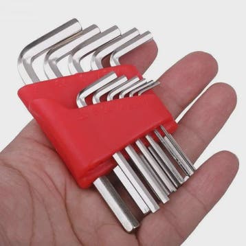 Set Inbussleutels (5, 8 of 11 Delig) - Metrisch, Korte Arm,, Verzenden, Nieuw