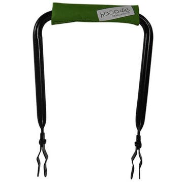 Hooodie Rugsteun Rugleuning  zwart met Olive Solid rugkussen, Verzenden, Nieuw