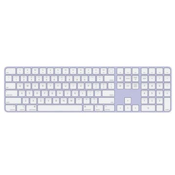Apple Magic Keyboard met Touch ID en  toetsenblok – paars, Touch ID, Refurbished, Ophalen of Verzenden, Draadloos