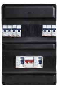 Groepenkast Gewiss | 7 groepen 7 x Lichtgroepen | 1 Fase, Doe-het-zelf en Verbouw, Ophalen of Verzenden, Nieuw, Groepenkast