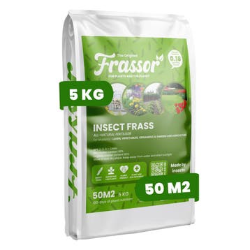 Frassor Insectenfrass (5 kg - voor 50 m2), Verzenden, Mest