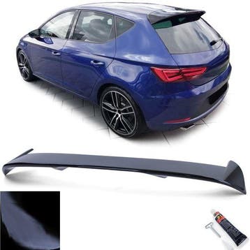 Spoiler Seat Leon 5F 12-20 Glans Zwart, Ophalen of Verzenden, Nieuw