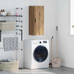 vidaXL Wandkast Artisan Eiken 34,5 x 34 x 90 cm Bewerkt hout, Huis en Inrichting, Kasten | Buffetkasten, Minder dan 50 cm, Verzenden