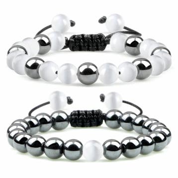 Fako Bijoux - Dubbele Kralen Armband Suprême  - 8mm -, Verzenden, Nieuw