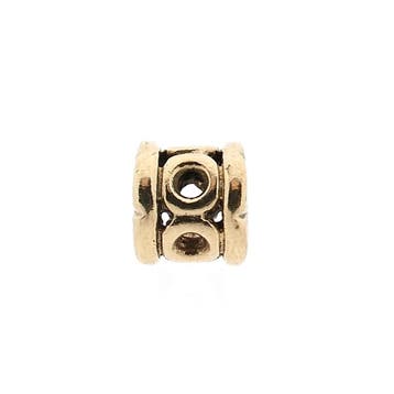 Pandora bedel; Goud; Circles Border Link (Hanger of bedel), Ophalen of Verzenden, Gebruikt, Goud, Overige merken