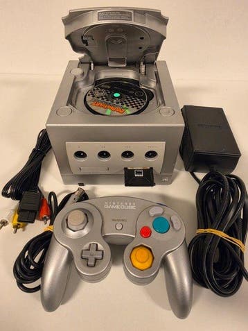 Nintendo - Gamecube - GameCube Silver & Mario Kart -, Nieuw