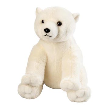 Ravensden ijsbeer knuffel - pluche - 30 cm - noordpool, Verzenden, Nieuw