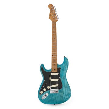 Fazley Outlaw Series Sheriff Plus SSS Blue Left-Handed, Verzenden, Nieuw