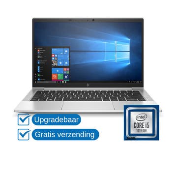 HP EliteBook 830 G7 i5-10210U 8GB 256GB NVMe, Met videokaart, Qwerty, 8 GB, Minder dan 2 Ghz
