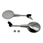 Spiegelset Rond Kort - Vespa Primavera / Elettrica / GTS, Ophalen of Verzenden, Nieuw