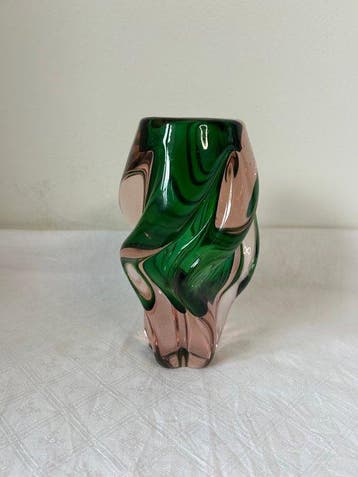 Chribska - Josef Hospodka - Vaas - Glas - Tsjechisch, jaren, Antiek en Kunst