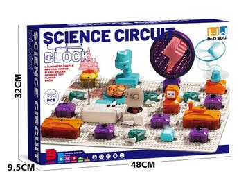 BLD Wetenschap & Spel Elektro Experimenteerset 62 delig v..., Verzenden, Nieuw
