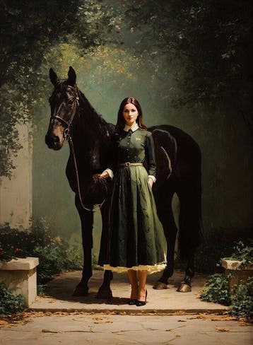 I_KONIQ - The Lady and the horse