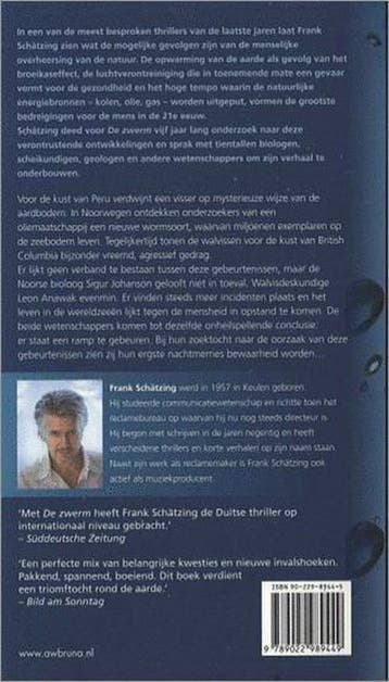 De zwerm - F. Schätzing 9789022989449, Verzenden, Gelezen, F. Schätzing