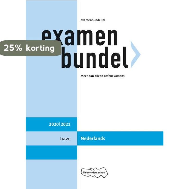 Examenbundel havo Nederlands 2020/2021 9789006781267, Boeken, Schoolboeken, Gelezen, Verzenden