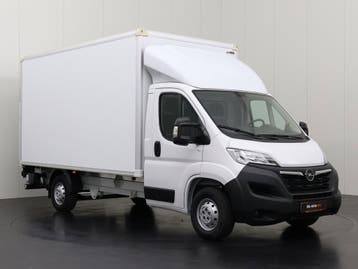 Opel Movano 2.2HDi Bakwagen+Laadklep | 1046Kg Laden, Stof, Gebruikt, Euro 6, Wit