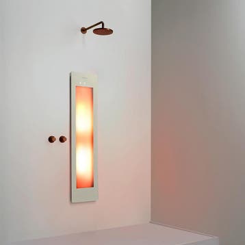 Sunshower Round Medium One - Inbouw - Infrarood - 33 x 140 x, Ophalen of Verzenden, Nieuw