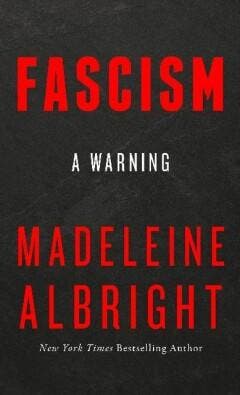 Fascism 9780008282301 Madeleine Albright, Verzenden, Gelezen, Madeleine Albright
