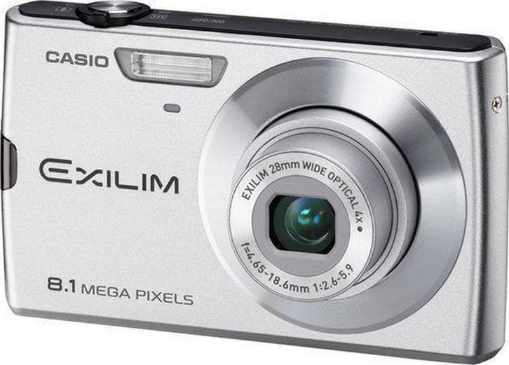 Casio Exilim EX-Z150 Digitale Compact Camera - Zilver, Audio, Tv en Foto, Fotocamera's Digitaal, Zo goed als nieuw, Verzenden