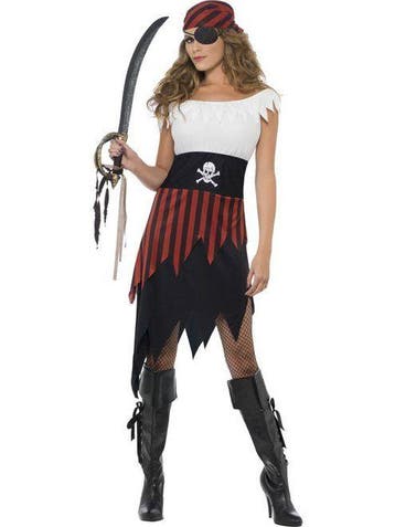 Piraten dameskostuum Wench, Ophalen of Verzenden, Nieuw