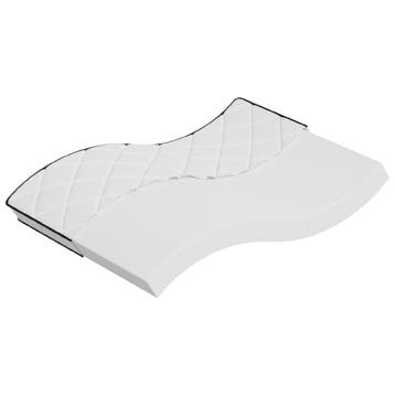 vidaXL Schuimmatras middelzacht 140x190 cm, Verzenden, Nieuw