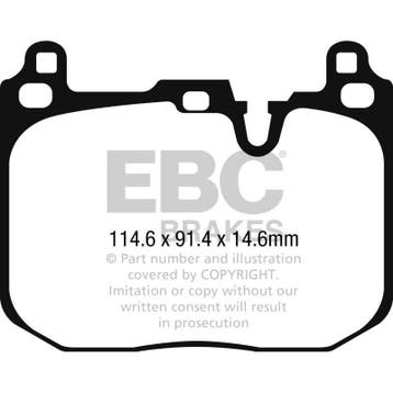 EBC 2015+ Mini Cooper John Cooper Works Yellowstuff Front, Ophalen of Verzenden, Nieuw
