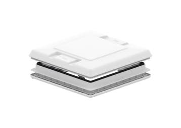 Fiamma Vent 50 Wit 50x50cm, Ophalen of Verzenden, Nieuw
