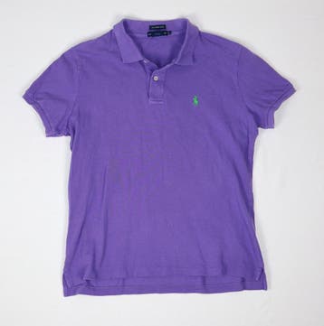Ralph Lauren dames Skinny Polo paars maat XL, Verzenden, Gedragen