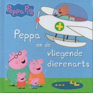 Peppa Pig - Peppa en de vliegende dierenarts - Voorleesboek, Verzenden, Zo goed als nieuw