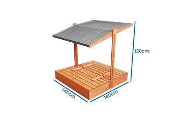 Houten Zandbak 140cm | Dennenhout | Premium | OP=OP, 100 tot 200 cm, Nieuw, Ophalen of Verzenden, 50 cm of meer