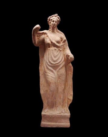 Oudgrieks - - Gekroonde Aphrodite - 43 cm - Hellenistische