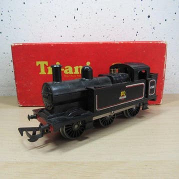 Tri-ang 00 - R52 - Stoomlocomotief (1) - Zichtbare, Nieuw