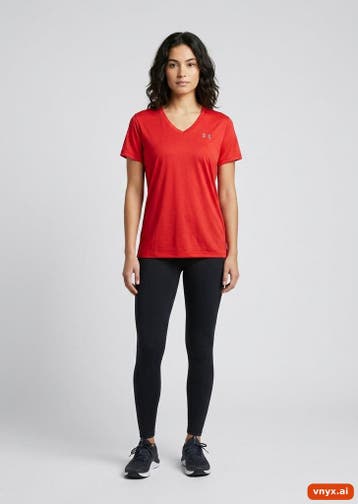 Under Armour Sport T-shirts Dames maat M Rood Vintage, Ophalen of Verzenden, Nieuw
