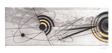 Walter Valentini (1928) - Nel cielo I - cm 80 x 150, Antiek en Kunst