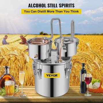 SucceBuy 12L 20L 30L 50L Alcohol Brewing Distiller DIY Moons, Verzenden, Nieuw