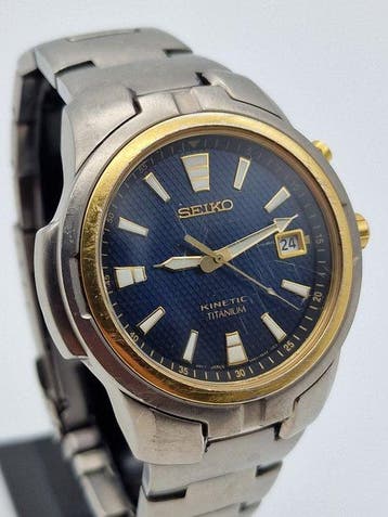 Seiko - Kinetic - Zonder minimumprijs - Heren - 1980-1989, Sieraden, Tassen en Uiterlijk, Horloges | Antiek
