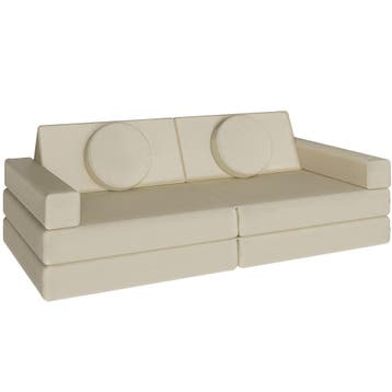 Speelbank Lilly, 8-delig, met slaapfunctie - 160 cm, beige, Kinderen en Baby's, Kinderkamer | Overige Meubels, Verzenden, Nieuw