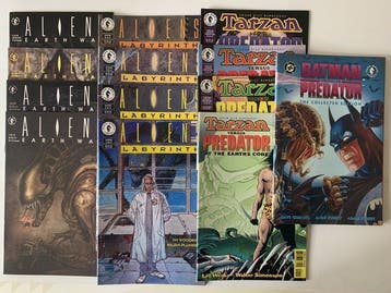 Aliens, Predator, Batman, Tarzan - earth war, labyrinth - 13, Nieuw