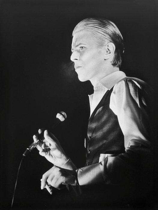 Gijsbert Hanekroot - David Bowie, Rotterdam, 1976, Antiek en Kunst, Kunst | Designobjecten