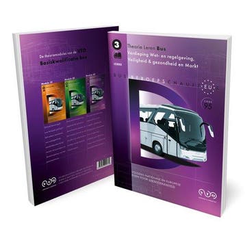 Bus Theorieboek 2026 - Rijbewijs D of D1 - Module 3 - VTO, Boeken, Verzenden, Gelezen, VTO Vervoer & Logistiek