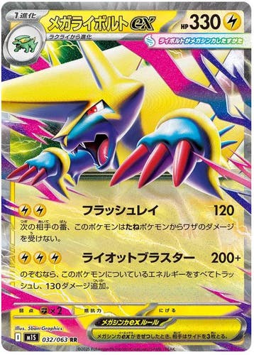 Mega Manectric ex (m1S 032), Ophalen of Verzenden, Nieuw