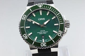 Oris - Aquis Date - 7730 - Heren - 2000-2010, Nieuw